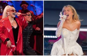 (Видео) Кристина Агилера ги изненади обожавателите на концертот на Сабрина Карпентер