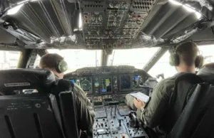 Бугарскиот воен авион „Спартан“ е веќе во Скопје