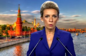 Захарова: Картата на Украина од Белата куќа беше шлаканица за Зеленски