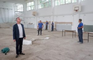 Герасимовски изврши увид во училиштето Димитар Миладинов: Целосно ги реконструираме фискултурната и свечената сала