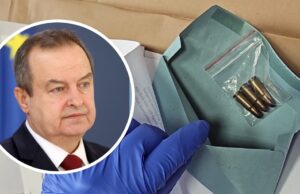 Министерство за внатрешни работи на Србија: Дачиќ примил плик со три куршуми во него