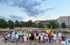 Герасимовски: Спортот ја развива кондицијата, дисциплината и спортскиот дух, децата спортуваа со Кокан Ајановски