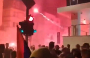 (Видео) Нов жесток напад врз демонстрантите во Србија