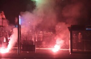 Шестмина припадници на полицијата се повредени за време на синоќешните протести во Србија