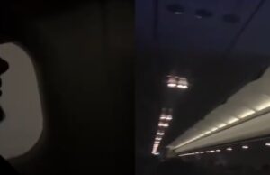 (Видео) Патниците врескаат во агонија, трепка црвено светло: пекол на летот за Рим