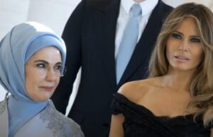 Сопругата на Ердоган ја повика Меланија Трамп да се заложи за децата во Газа