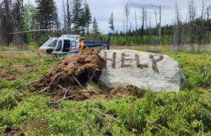 Канаѓанец преживеал 9 дена во дивината, спасен благодарение на порака на камен