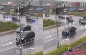 (Видео) Путин оди на средбата со Трамп, снимен неговиот конвој