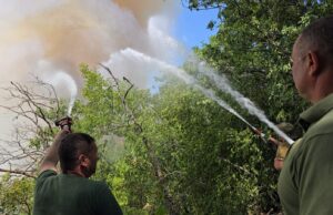 Драматично кај Јасен: Спречена катастрофа кога огнот се проширил кон блиските објекти