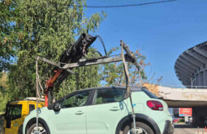 За една недела „пајакот“ кренал 132 возила во Центар