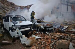 Повеќе од 40 повредени во масовниот руски напад врз Киев, меѓу оние кои починаа има и дете