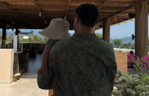 (Фото) Милош Биковиќ одмора со сопругата и синот на море