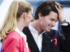 (Фото) Се ожени синот на Шварценегер: невестата блесна во класична бела венчаница