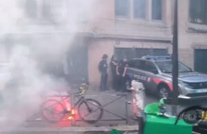 (Видео) Големи протести во Франција: судири меѓу учесниците и полицијата