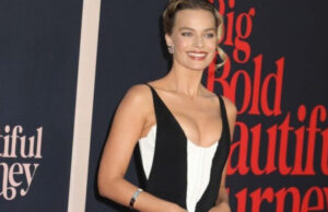 Марго Роби во црно-бел фустан: предизвика мешани реакции