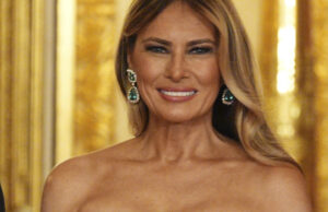 (Фото) Моден „судир“: Меланија ја покажа својата моќ со голи рамена и шлиц, Кејт воодушеви во свила и чипка