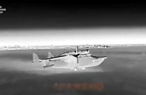 (Видео) Украинците објавија снимка: „За прв пат погодивме два руски воени хидроавиони“