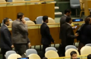 (Видео) Скандал во Генералното собрание: стотици дипломати му го свртеа грбот на Нетанјаху, ја напуштија салата