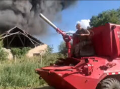 (Видео) Големиот пожар во Трубарево се гасне и со хермелини