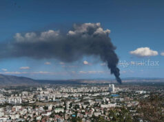 Опасен отпад гори во Трубарево, нема насоки од властите за заштита од чадот