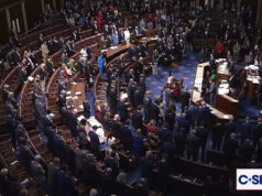 (Видео) Расправија за време на минутата молк за Кирк во Претставничкиот дом