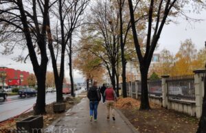 Денеска претежно облачно и посвежо, со повремени врнежи од дожд