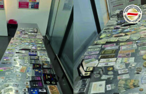 Запленети 204 банкноти и монети за колекционерски цели