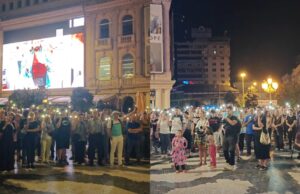 „Не умираме од несреќи, умираме од корупција“, „Шест месеци без правда за Кочани“: На плоштадот во Скопје одбележани шест месеци од трагедијата во „Пулс“