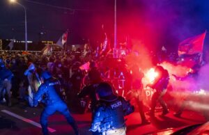 На пропалестинските протести во Женева употребени солзавец и водени топови, повредени пет полицајци