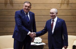 На средбата со Путин, Додик ги нарече Германците примитивци од Западот