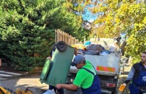 Герасимовски: Собрани три големи контејнери за кабаст отпад и 25 помали контејнери во Центар