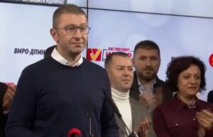 Победивме убедливо во првиот круг во Струмица, дваесет години чекавме на овој ден, рече Мицкоски и кажа дека Орце Ѓорѓиевски оди во втор круг