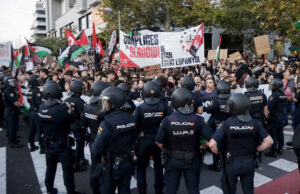 Немири на пропалестинските протести во Валенсија