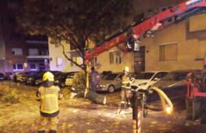 Силно невреме ја зафати Хрватска: паднати дрвја, покриви