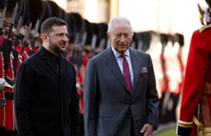 Трета средба меѓу Зеленски и кралот Чарлс од почетокот на годината