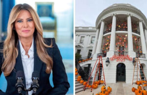 Меланија Трамп ја украси Белата куќа за Ноќта на вештерките