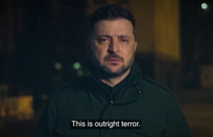 (Видео) Зеленски по последниот руски напад: „Нормалните луѓе не се борат вака“