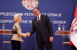 Фон дер Лајен: Време е Србија да ги забрза чекорите кон ЕУ