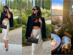 (Фото) Ана Ивановиќ елегантна во црно-бела комбинација: „Каква природна убавица“