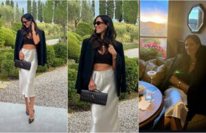 (Фото) Ана Ивановиќ елегантна во црно-бела комбинација: „Каква природна убавица“