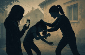 Малолетни девојчиња нападнале врсничка во Чаир, додека ја удирале уште едно девојче снимало со телефон