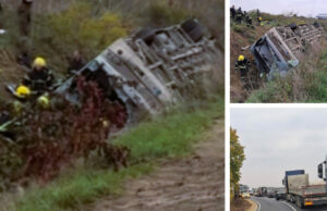 Автобус со работници се преврте кај Сремска Митровица, има жртви