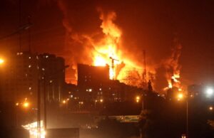 Масовен напад врз Украина, одекнуваат експлозии