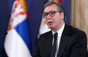 Вучиќ: Терористички чин пред српскиот парламент