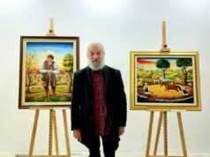 Ретроспективна изложба на слики „55 години ликовно творештво” на Боро Арсовски-Бабата во Прилеп