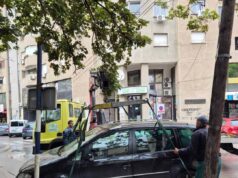 „Пајакот“ за една недела крена 144 возила во Општина Центар