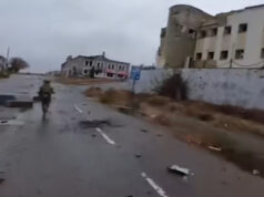 (Видео) Специјалните единици на Украина снимија улични судири во Купјанск