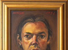 Изложба „Автопортрети и неколку палети“ на Миро Масин во Скопје