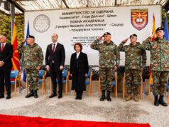 Сиљановска-Давкова: Заклетвата на младите питомци не е само збир на патриотски зборови, туку и израз на решеност и истрајност