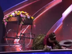 (Видео) Mисица падна на сцената на „Мис Универзум“, па кажа дека било дел од настапот